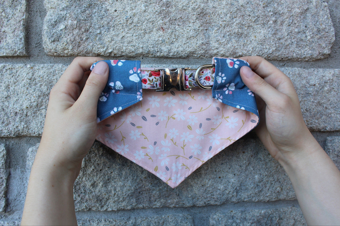 Paw Please Reversible Dog Bandana