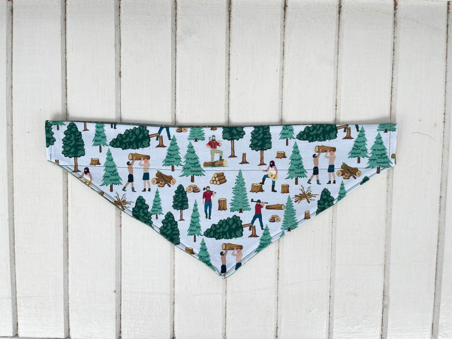 Timber Reversible Dog Bandana